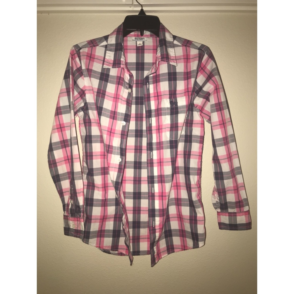 Old Navy Button Up - Plaid