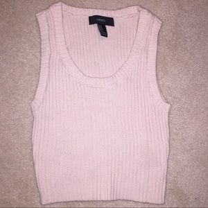Sweater Style Crop Top