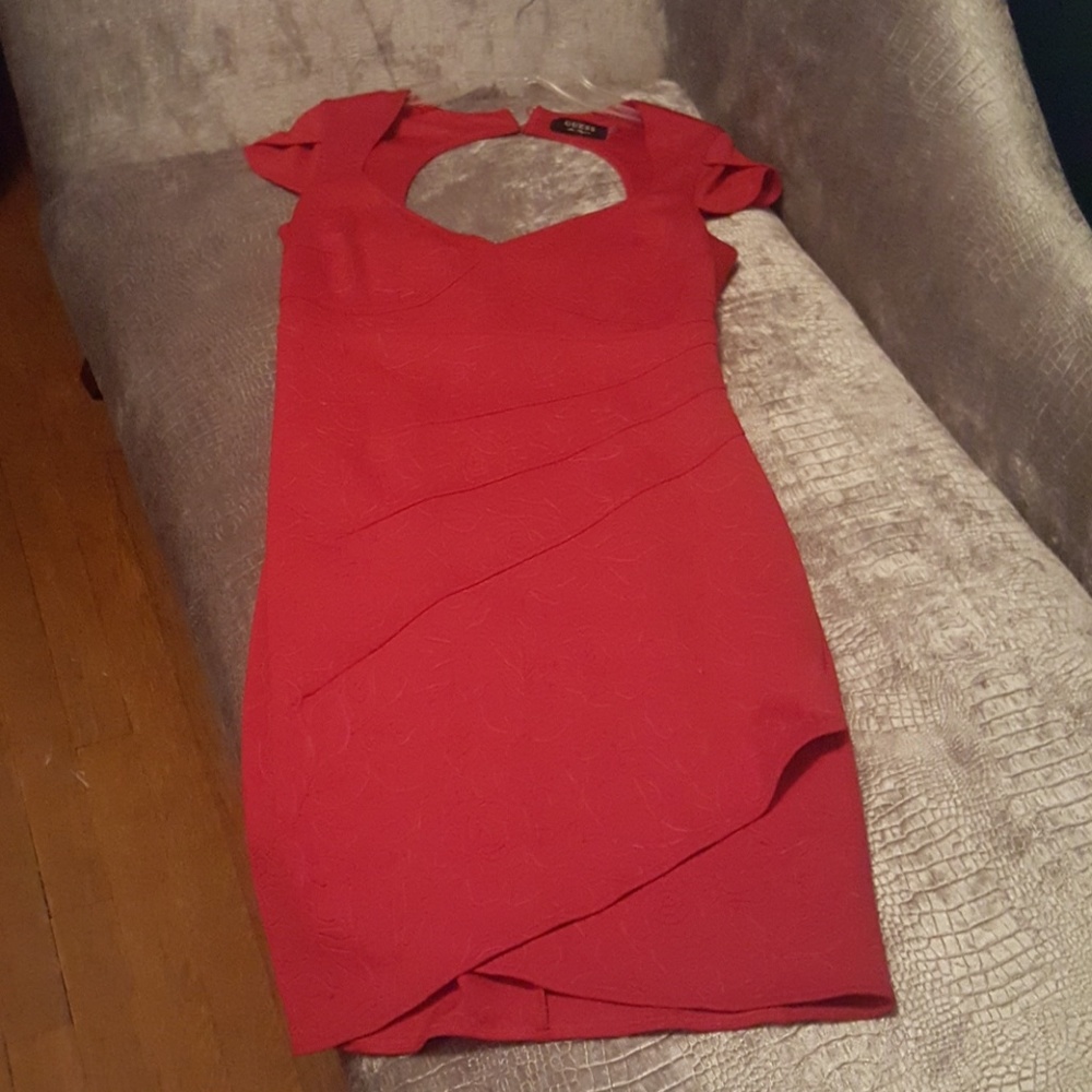 Red Guess Mini Dress