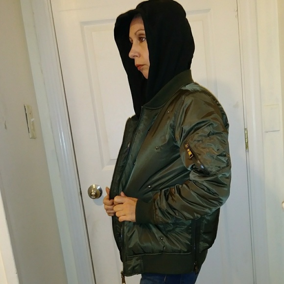 Madden NYC Youth Hooded Coat - Picture 2 of 8