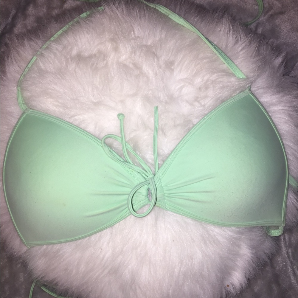 Mint Bikini Top