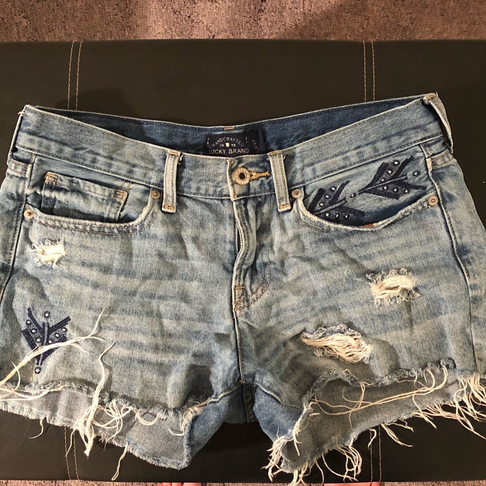 Lucky Brand Jean Shorts Size 27