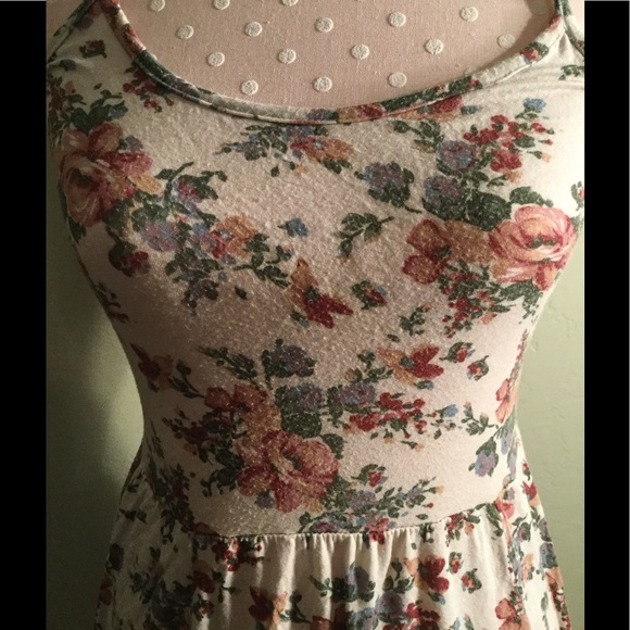 Mini White Floral Brandy Melville Dress Size S - Picture 6 of 6