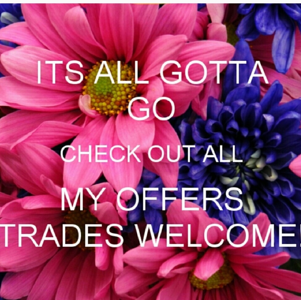Trades welcome on all my items ...