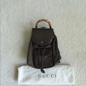 Authentic Gucci Vintage Backpack