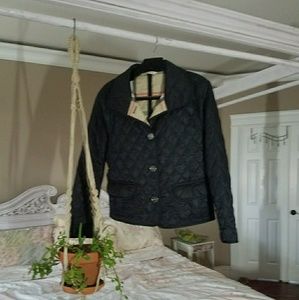 Authentic Burberry diamond quilted  jacket