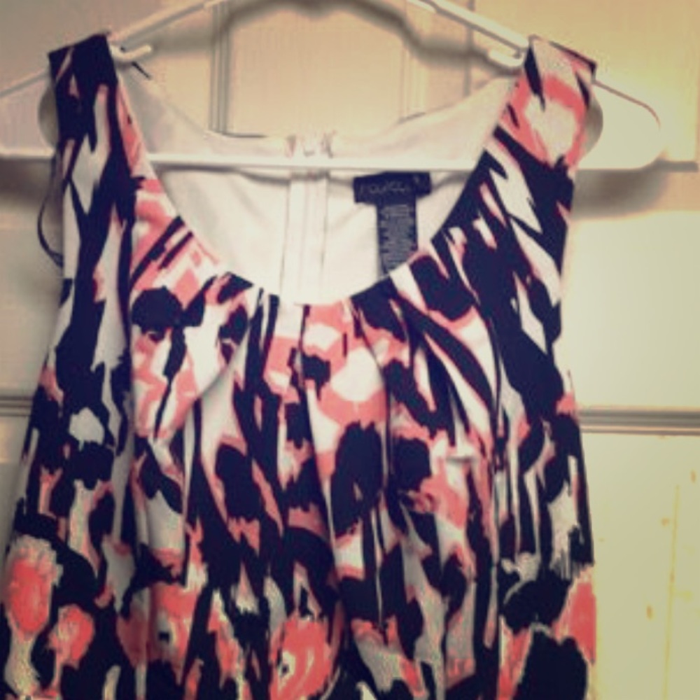 An adorable,  floral dress