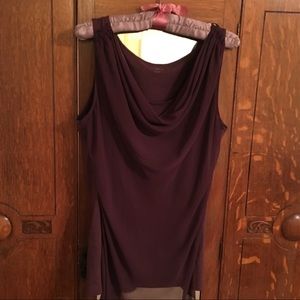 Ann Taylor-Loft Cowl Neck Tank