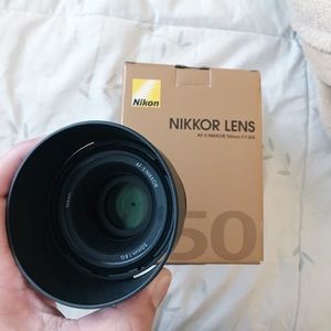 nikon lens, perfect condition