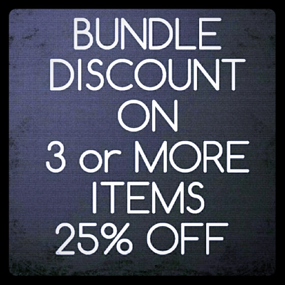 Save 25% on bundles of 3 or more!!