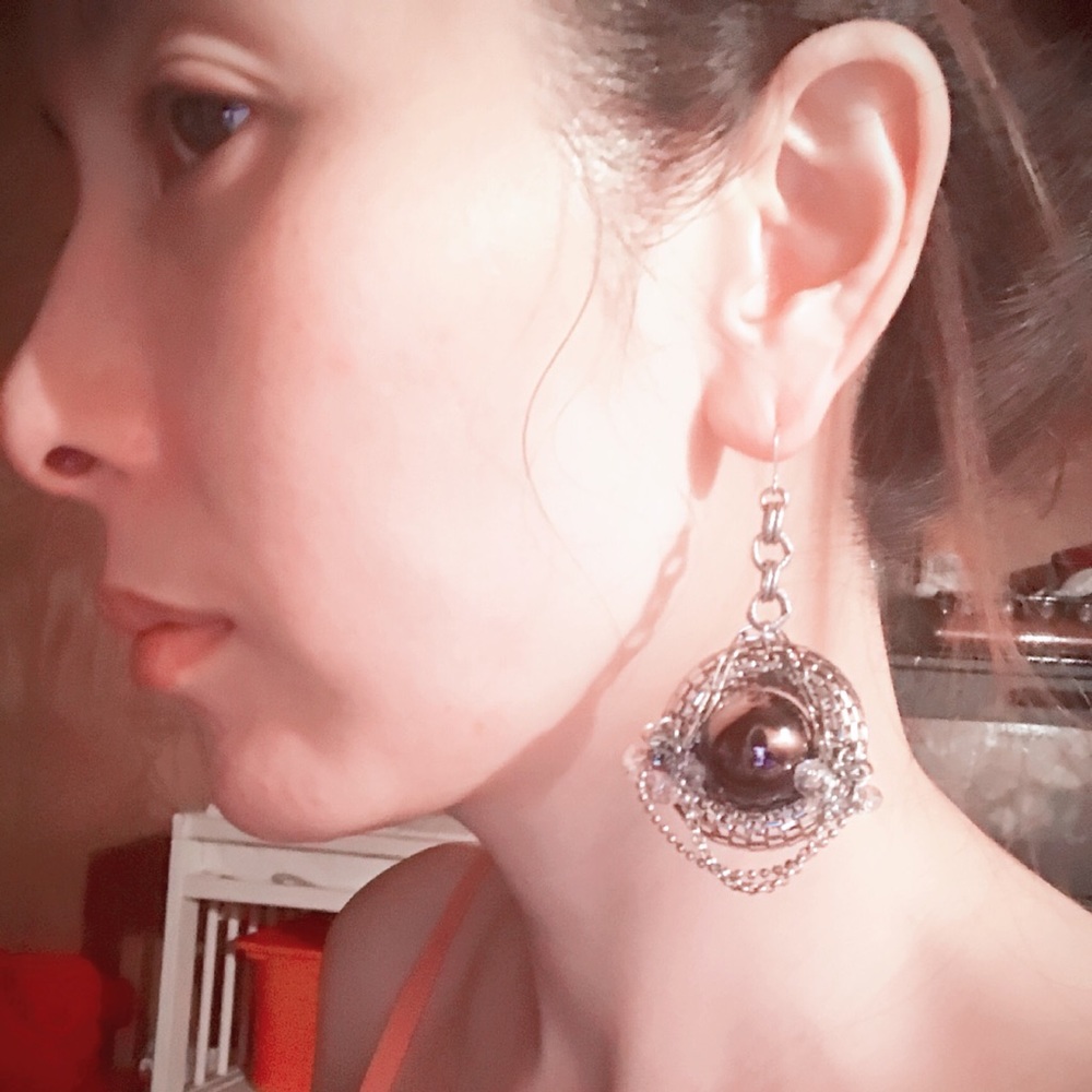 Designer earrings - Picture 2 of 2
