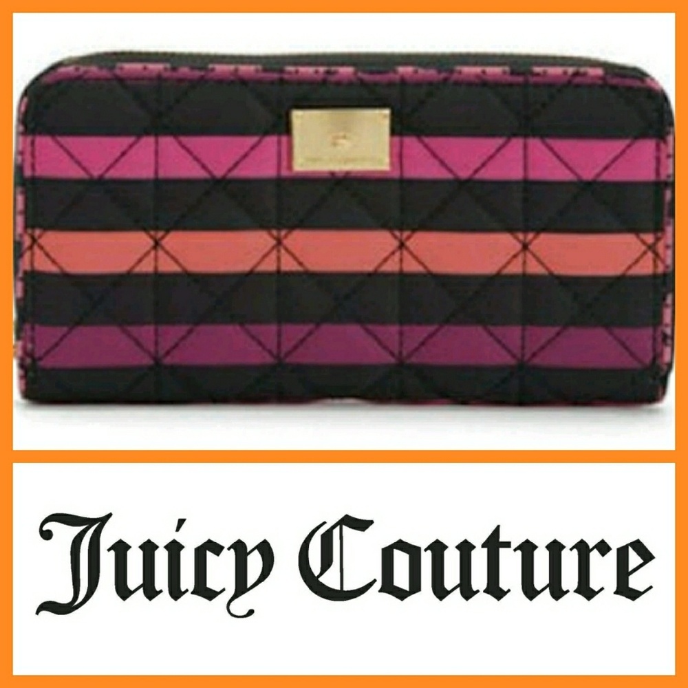 💖 JUICY COUTURE MALIBU STRIPED WALLET 💖