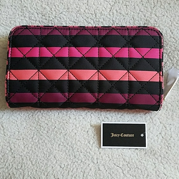 💖 JUICY COUTURE MALIBU STRIPED WALLET 💖 - Picture 5 of 8