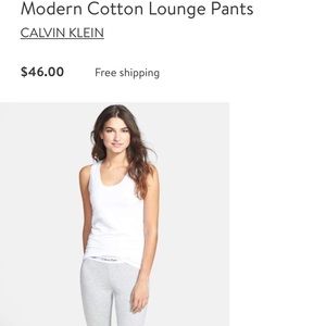 ON HOLD New with tags. Calvin Klein sleepwear