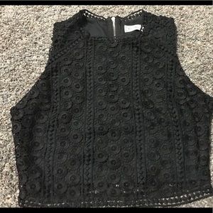 Abercrombie and Fitch Black Delicate Top