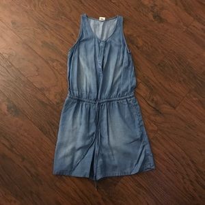 Chambray romper