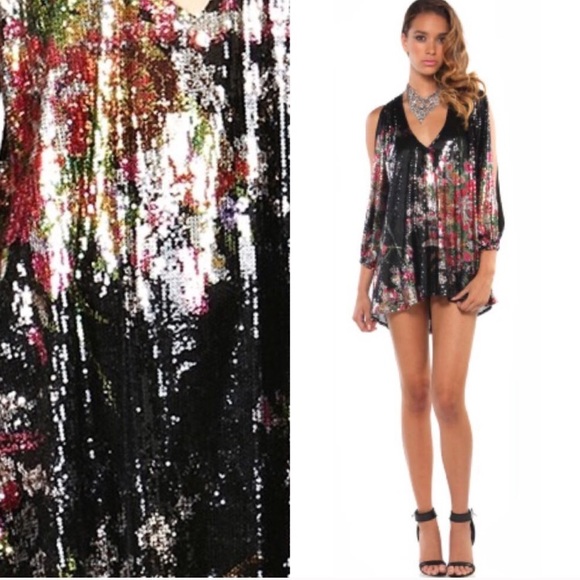 Lovers + Friends Sequin Mini Dress - Picture 3 of 5