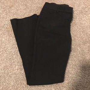 Black dress pant straight leg