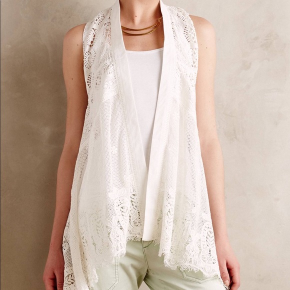 Anthropologie Other - Meadow Rue Crochet Vest