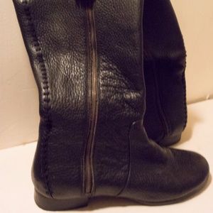 Falchi Boots: Tassel and Deco Stitching