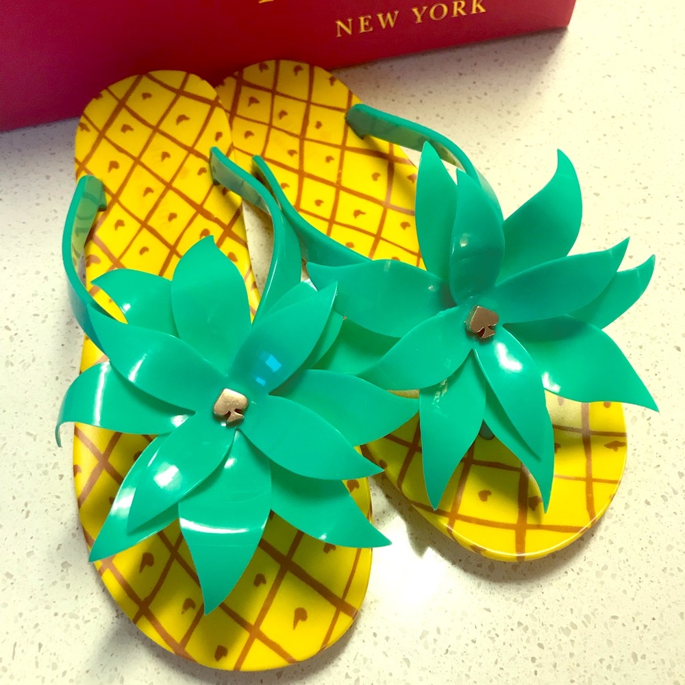 Kate Spade Pineapple Sandals NEW