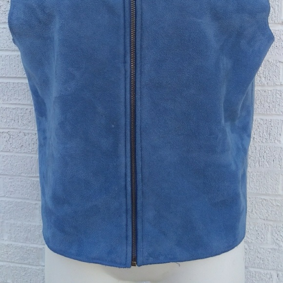 Westbound M baby blue vest front zipper - Picture 4 of 8