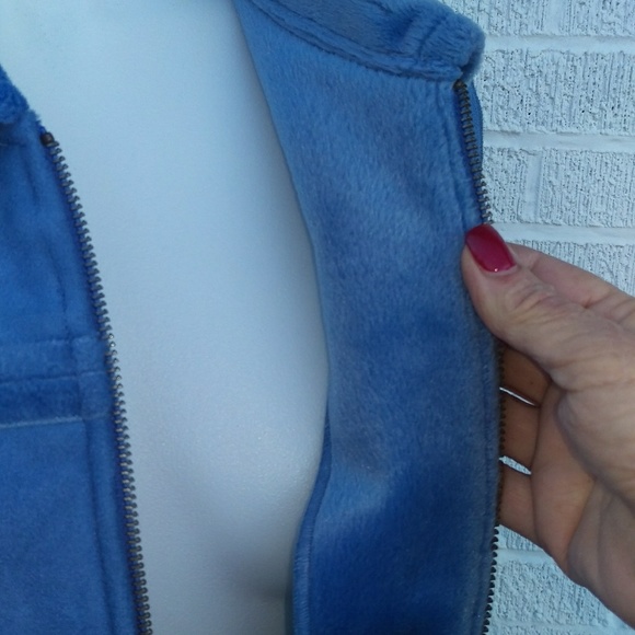Westbound M baby blue vest front zipper - Picture 5 of 8