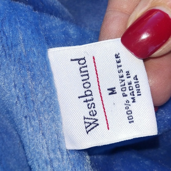 Westbound M baby blue vest front zipper - Picture 6 of 8