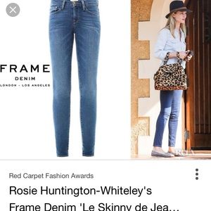 Frame skinny jeans