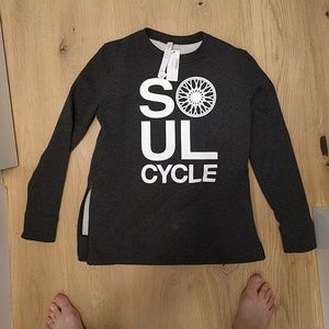 NWT Lululemon SoulCycle fleece sweatshirt zippers