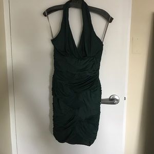 NWT halston heritage emerald cocktail dress