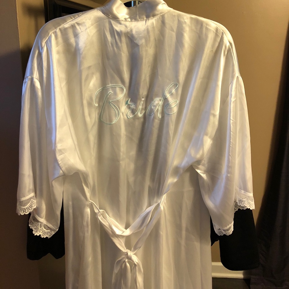 Satin Bride Robe
