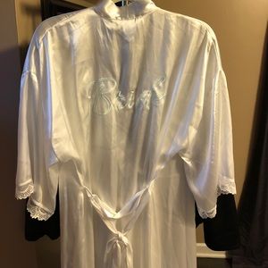 Satin Bride Robe