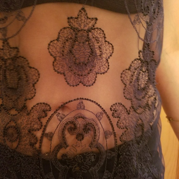 Lace beaded cami top - Picture 3 of 5