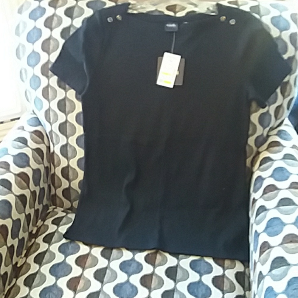 Black rafaella top