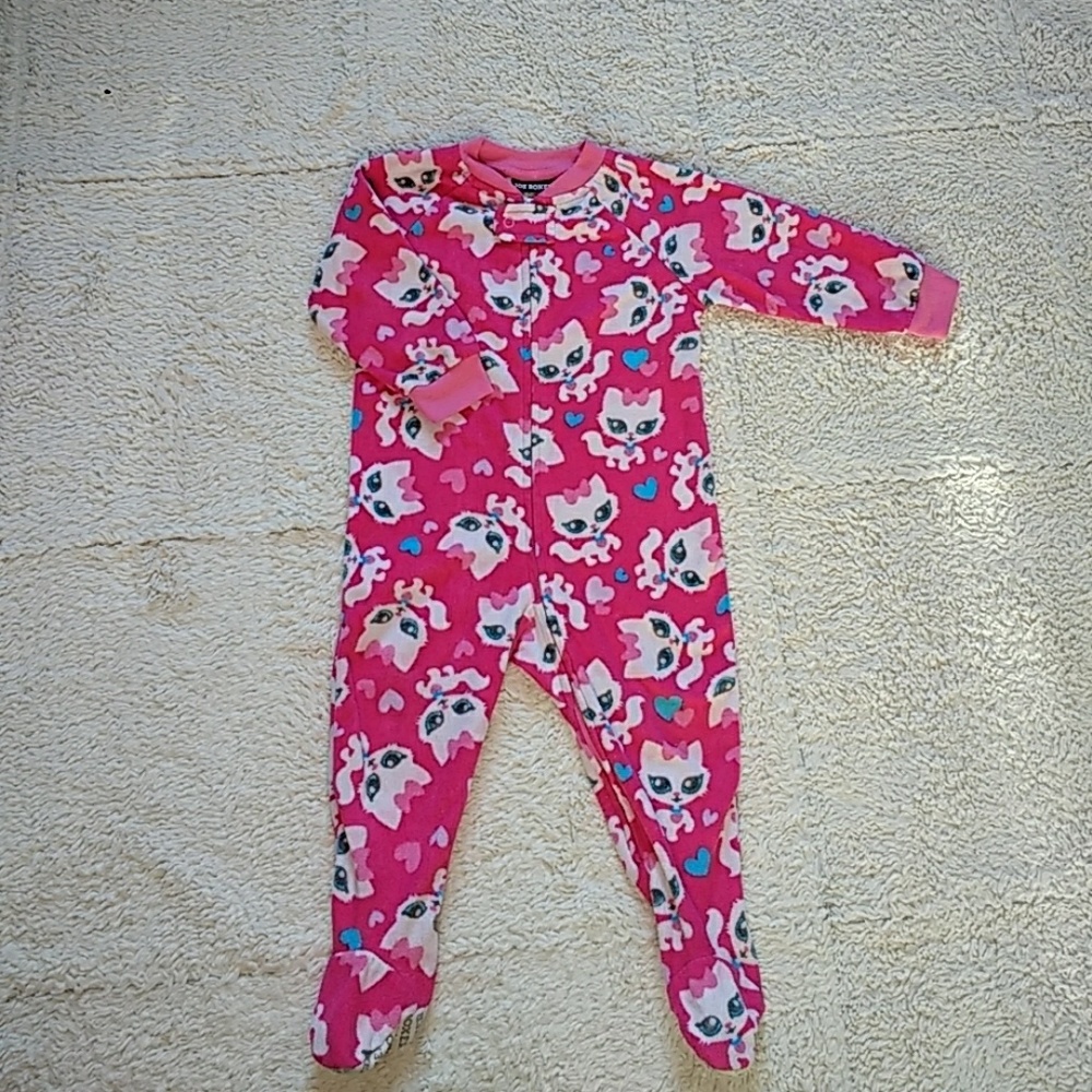 Joe Boxer Kitty Footie Pajamas