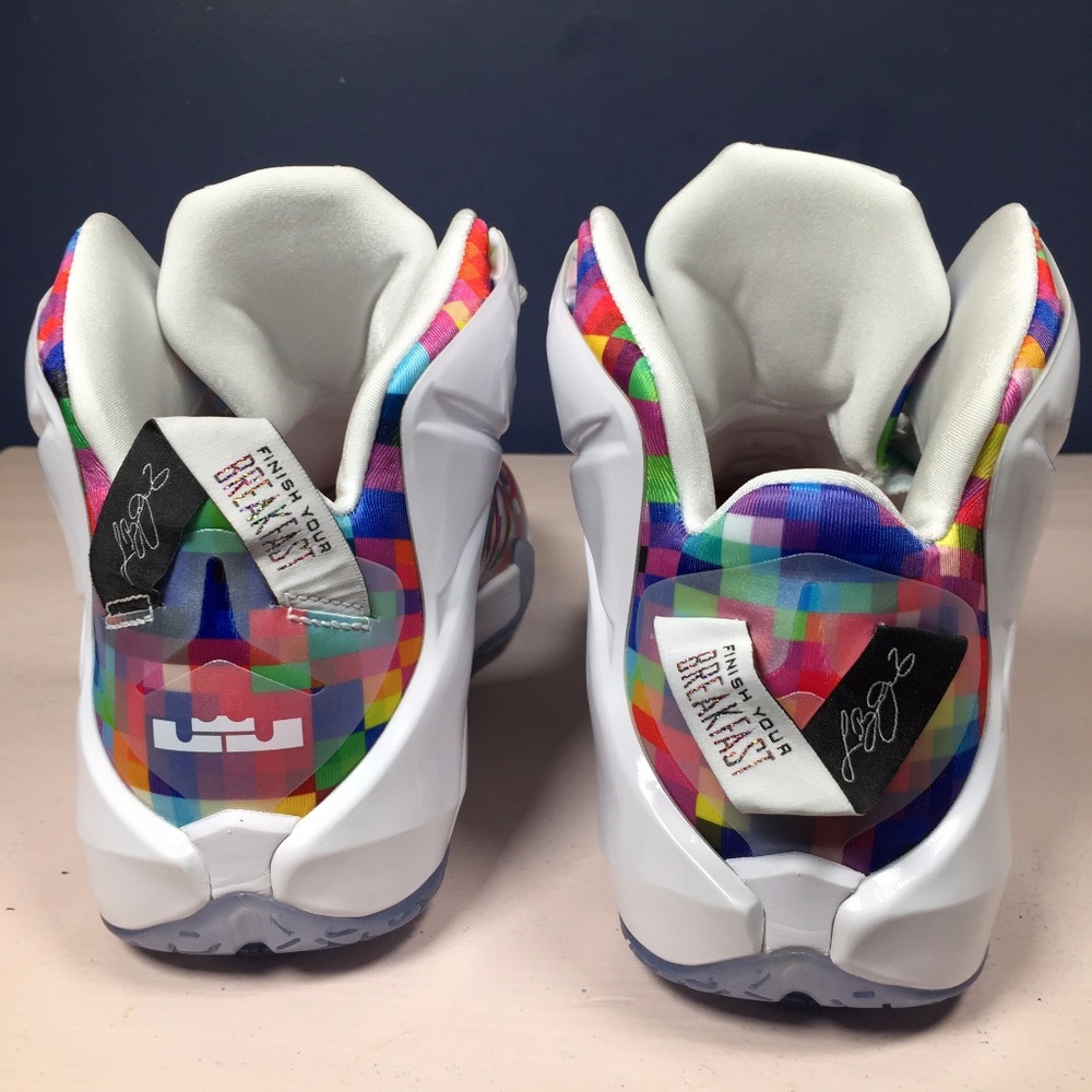 Nike Lebron XII EXT Sz 10 10.5 748861-900 - Picture 6 of 8