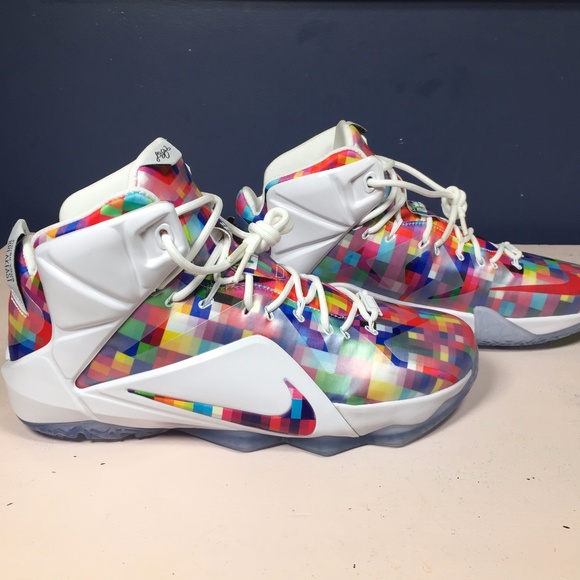 Nike Lebron XII EXT Sz 10 10.5 748861-900 - Picture 3 of 8