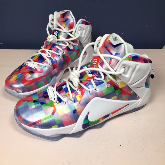 Nike Lebron XII EXT Sz 10 10.5 748861-900 - Picture 2 of 8
