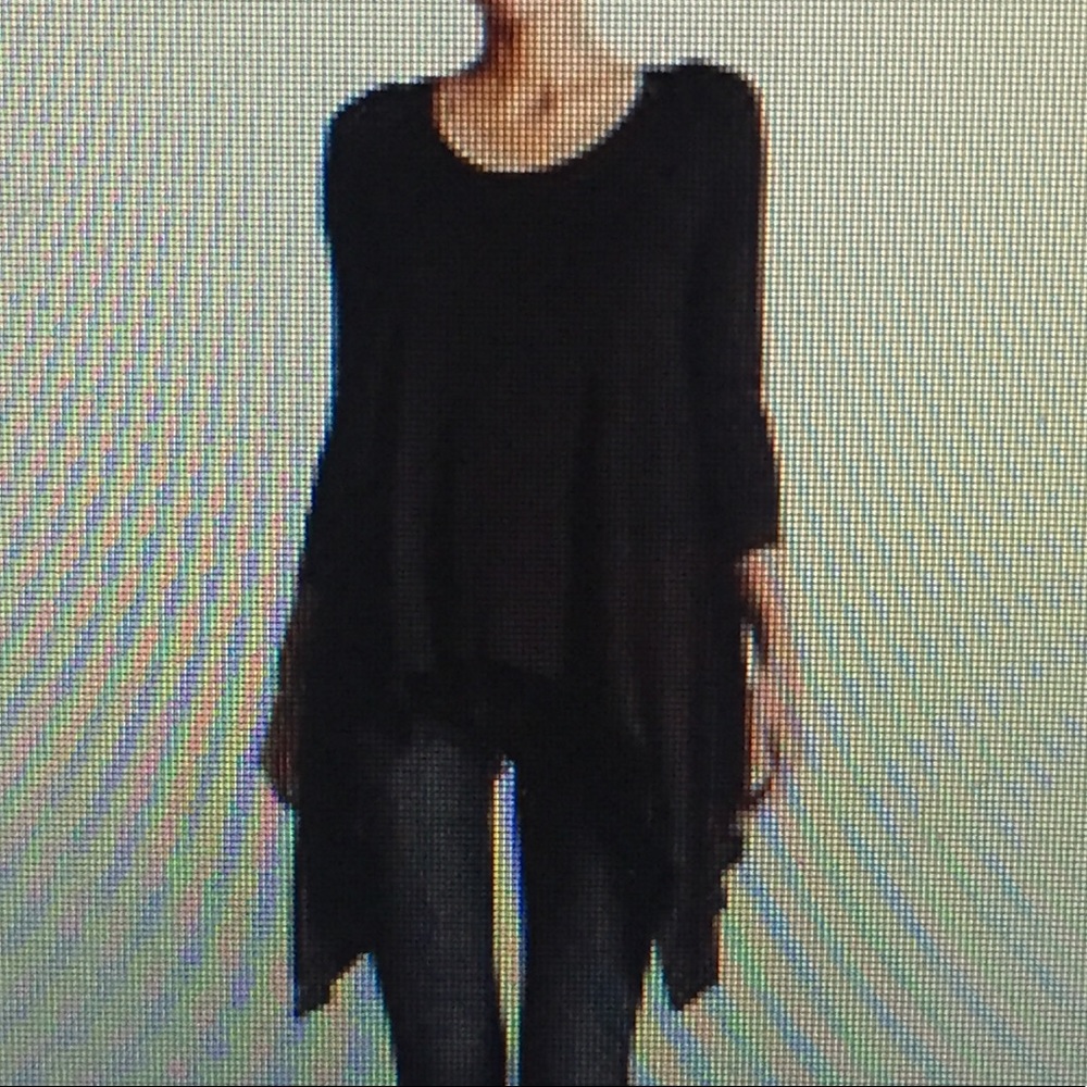 VaVa by joy han black long sleeve top