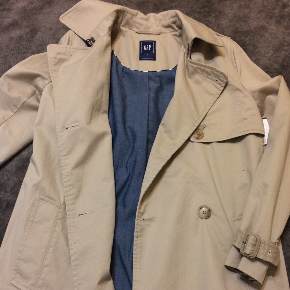 Khaki Tan Trench Coat