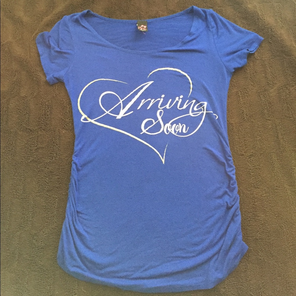 Arriving Soon Maternity Shirt