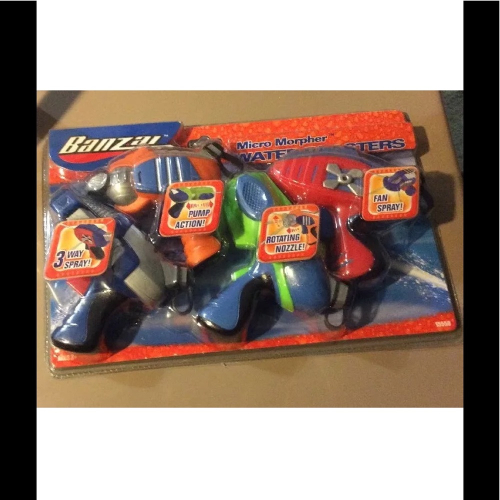 Banzai 4 way water blaster