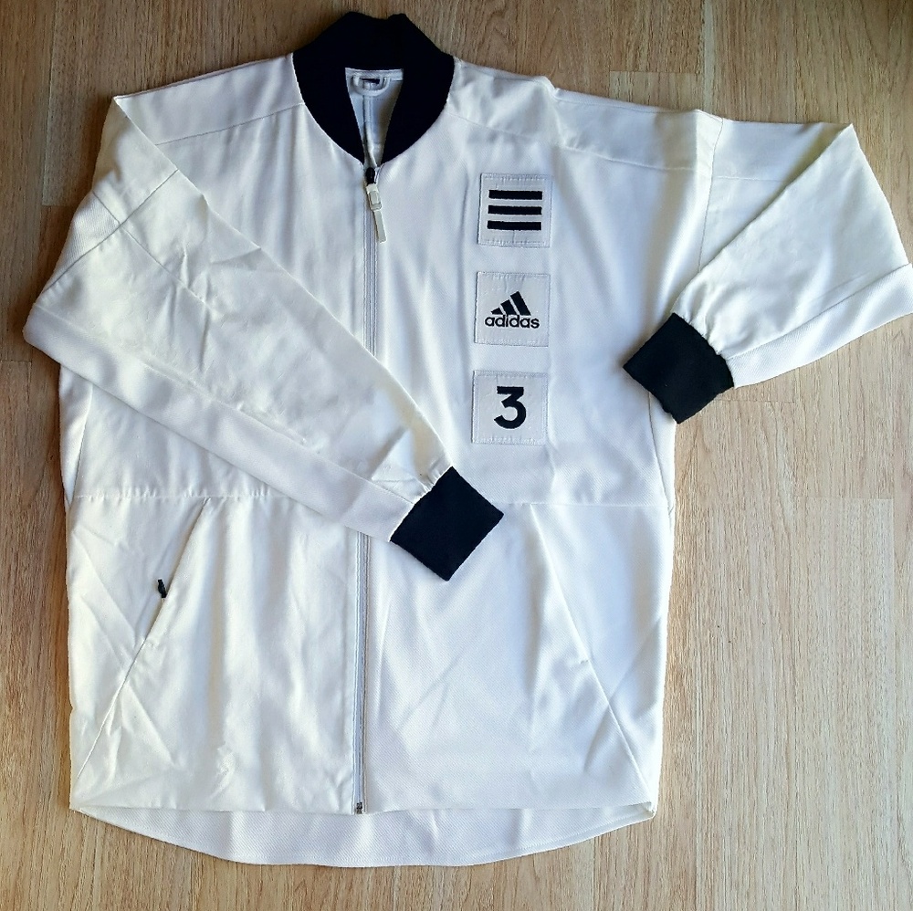 Adidas Camo Black and White Jacket