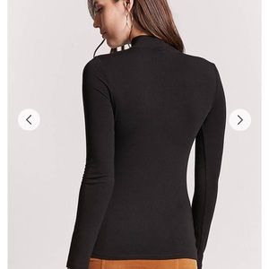 Forever 21 basic jersey long sleeve top