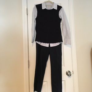 TORY BURCH CALLIE PANT AND BLOUSE/VEST TOP