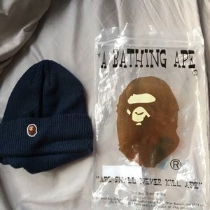 Bape logo beanie