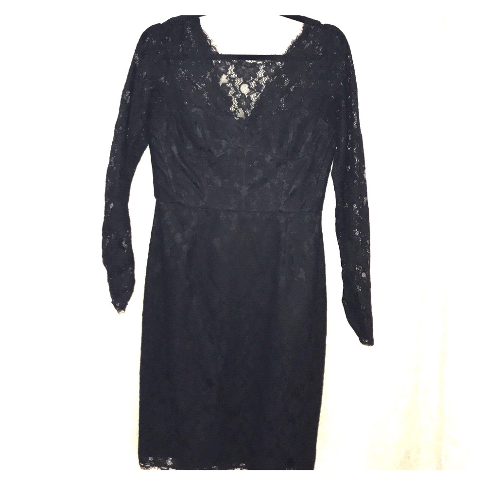 BCBG long sleeve cocktail dress