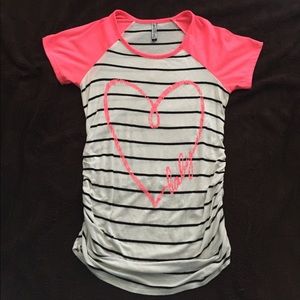 Striped Maternity Shirt