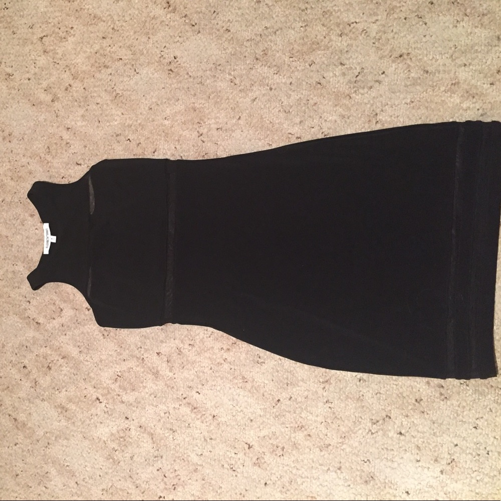 Elizabeth and James Black Bodycon Dress